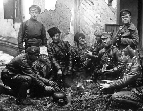 Red Guards in 1919 during the civil war